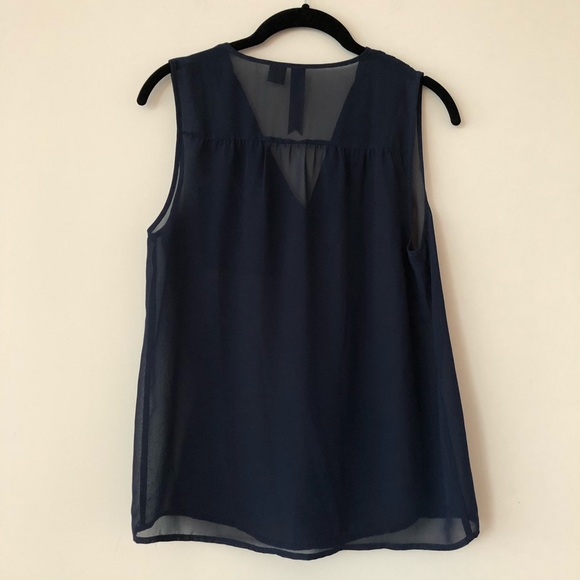 Navy Blouse - Picture 4 of 4